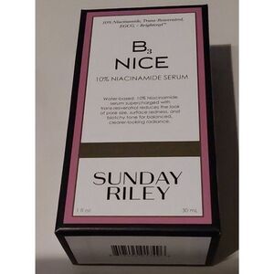 BNIB~SUNDAY RILEY B3 Nice 10% Niacinamide Serum~$65 Retail